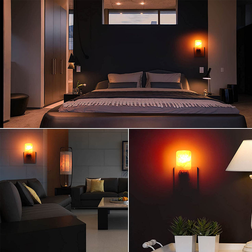 Avtoit | Natural crystal Himalayan salt lamp | Plug bedside lamp
