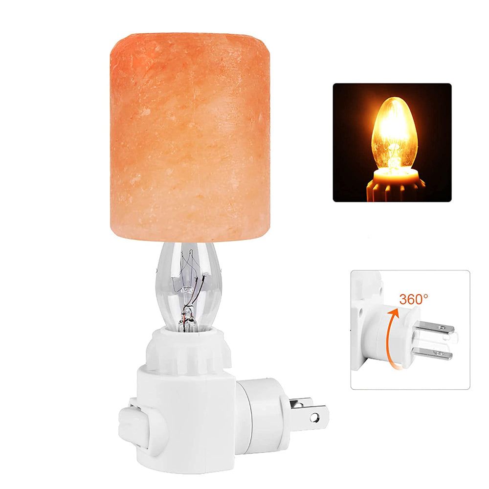 Avtoit | Natural crystal Himalayan salt lamp | Plug bedside lamp