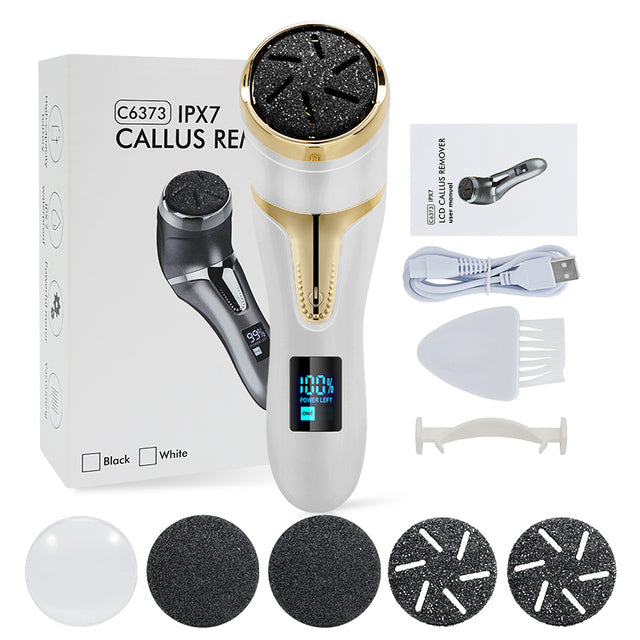 Avtoit | Electric Callus Remover Foot Corns Dead Skin Treatment Rechargeable Scraper Plumice Peel for Soft Toes