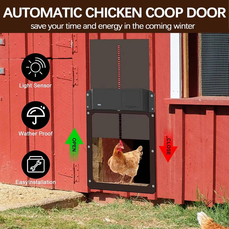Avtoit | Automatic Chicken Pen Hen Coop Poultry Door Opener