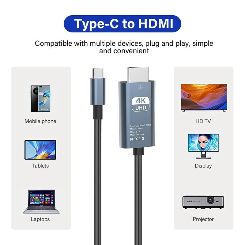 Avtoit | Usb C to Hdmi Cable Cool Running Hdmi to USB C