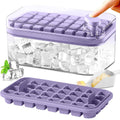 Avtoit | 101oz. Ice Cube Tray Set - 64 Piece Silicone Ice Cube Tray with Lid & Container
