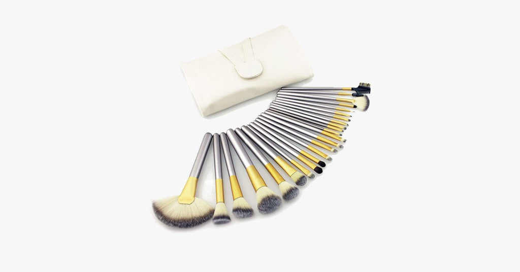 Avtoit | Crushed Mocha 24-piece Brush Set