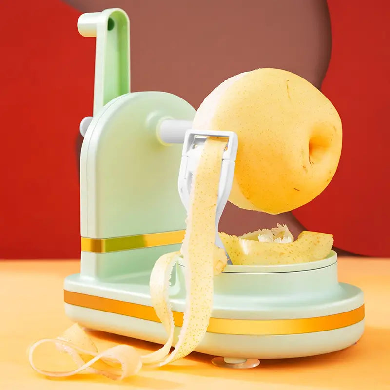Avtoit | Simple vegetable and fruit peeler with hand crank – For effortless peeling