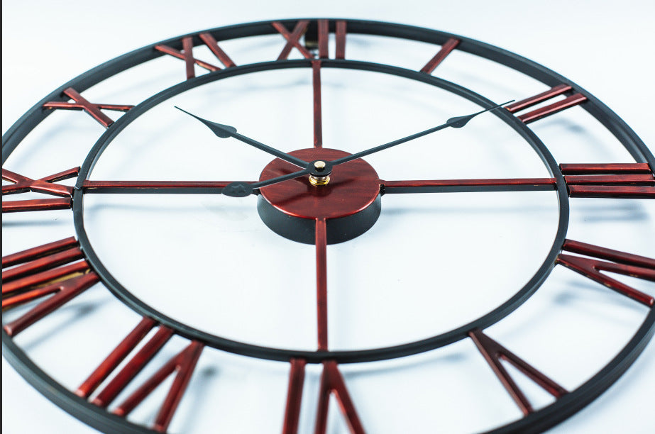Avtoit | Vintage Iron Large Retro Wall Clock