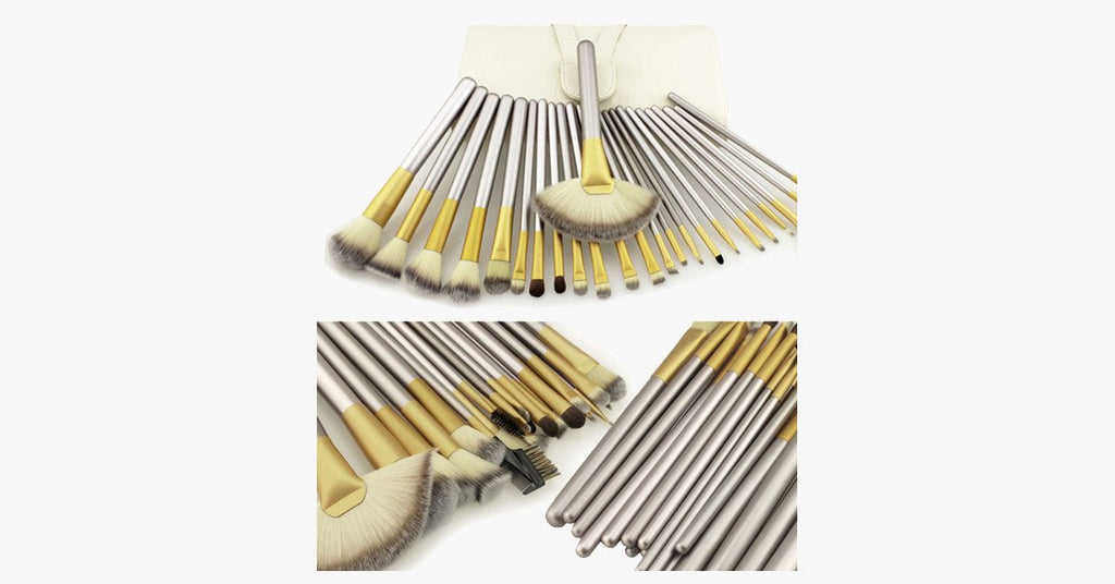 Avtoit | Crushed Mocha 24-piece Brush Set