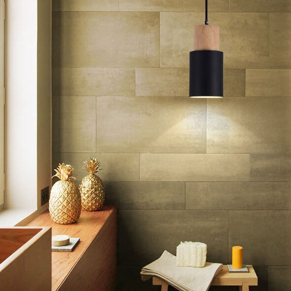 Avtoit | SinglePend - Nordic Macaron Cylinder Aluminium 1-flame LED pendant lamp