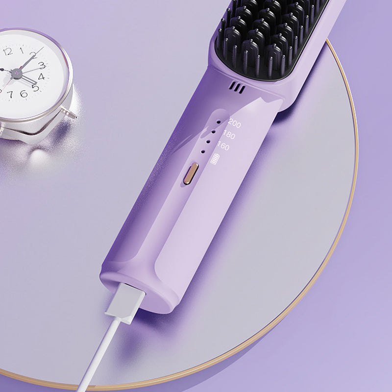 Avtoit | Portable negative ion hair straightener comb