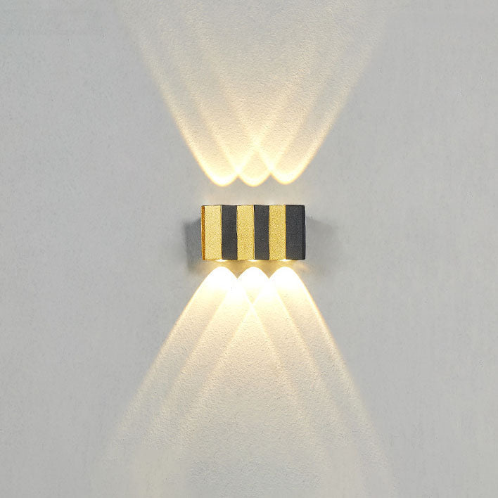 Avtoit | Modern Light Luxury Golden Aluminium Outdoor Waterproof Terrace LED Wall Light Lamp