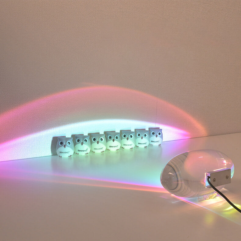 Avtoit | Creative Crystal Projection Angel Eyes LED Table Lamp