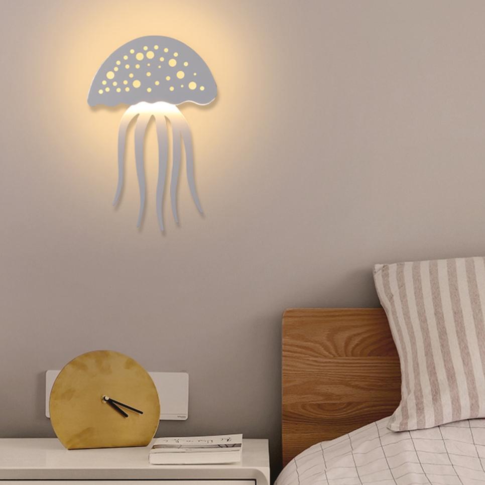 Avtoit | Modern creative 1-Light LED Jellyfish Wall Light