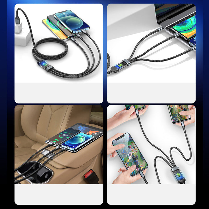 Avtoit | Super Fast Charging 3-in-1 Data Cable