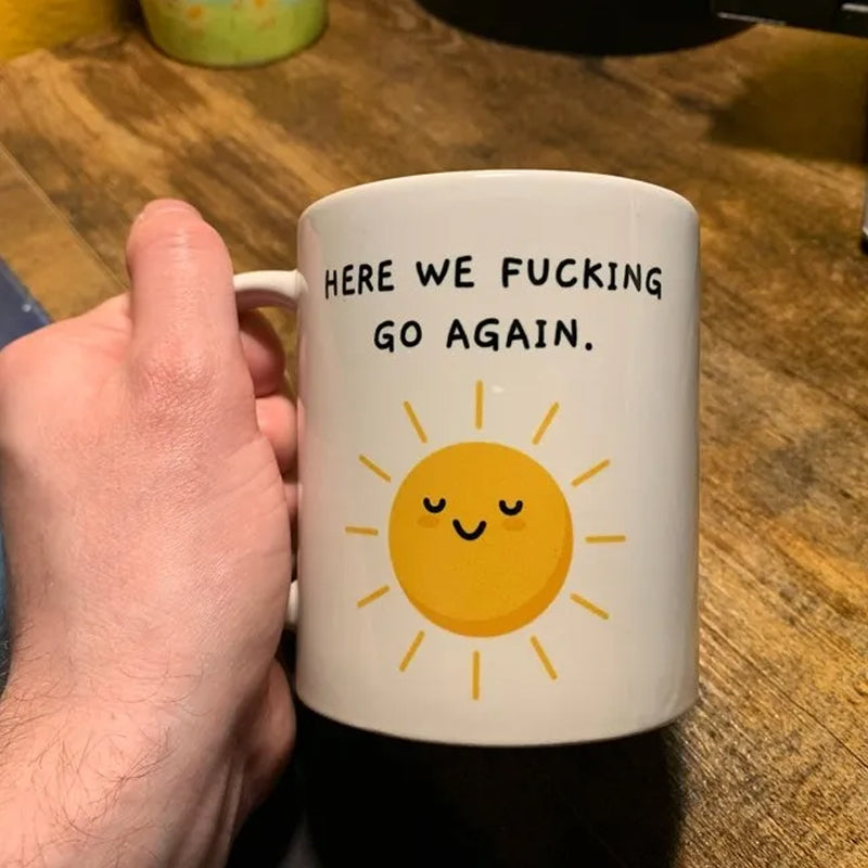 Ceramic Coffee Mug, Dishwasher and Microwave Safe, Gift for Coworkers