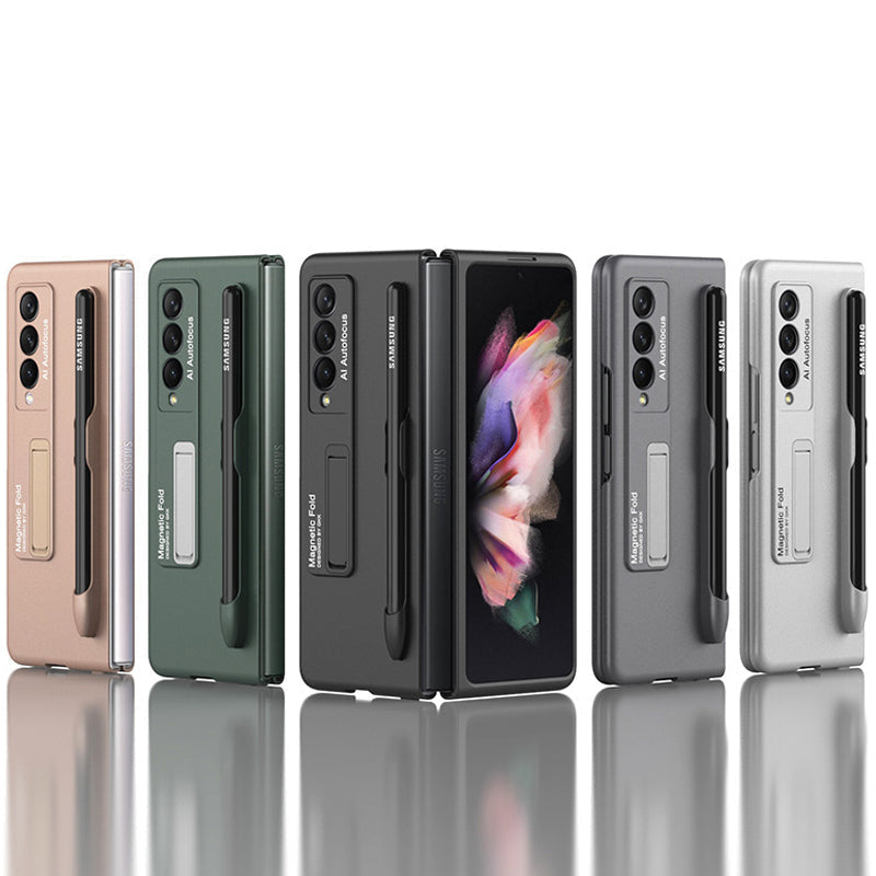 Avtoit | Fashion Kickstand Case with Pencil Slot for Samsung Galaxy Z Fold 3