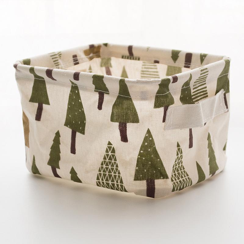 Avtoit | Foldable Cotton Fabric Storage Basket