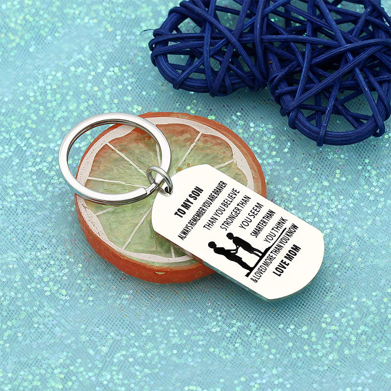Avtoit | Mother's Day Engraving Metal Keychain with Box