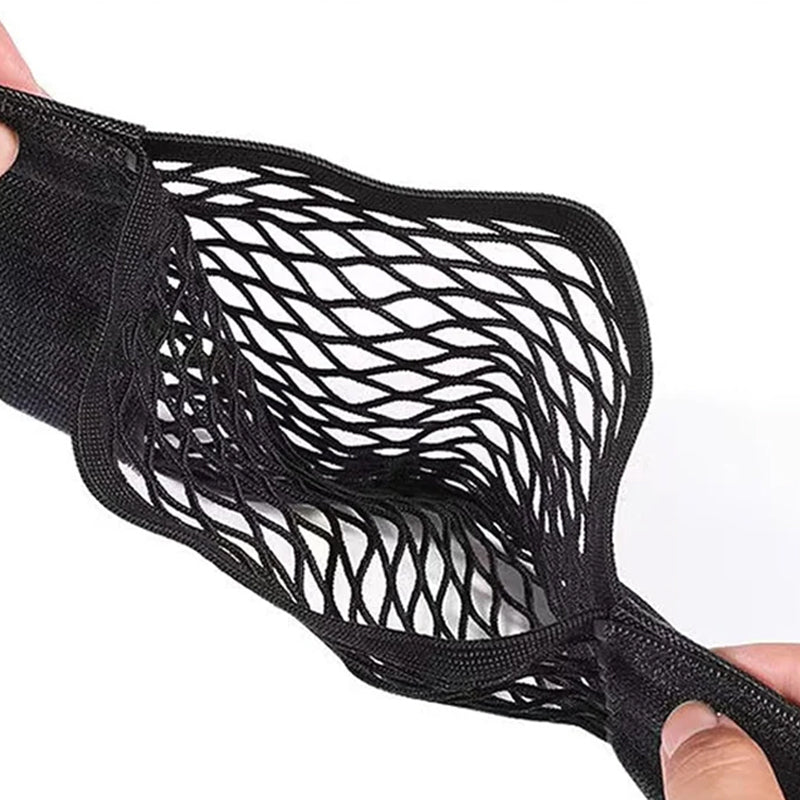 Avtoit | Plastic Bags Storage Net Bag (With Adhesive Tape)