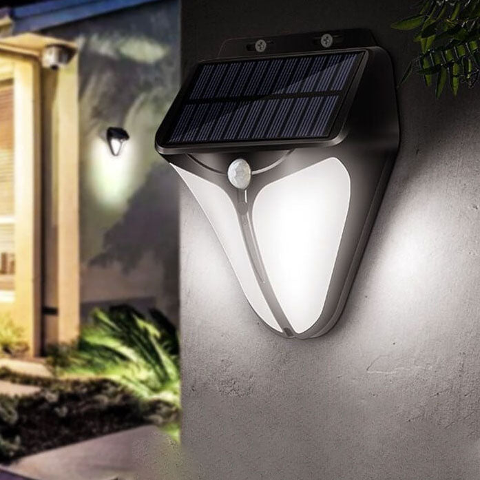 Avtoit | Solar Intelligent Triangle Outdoor Waterproof Body Sensor Patio LED Wall Light