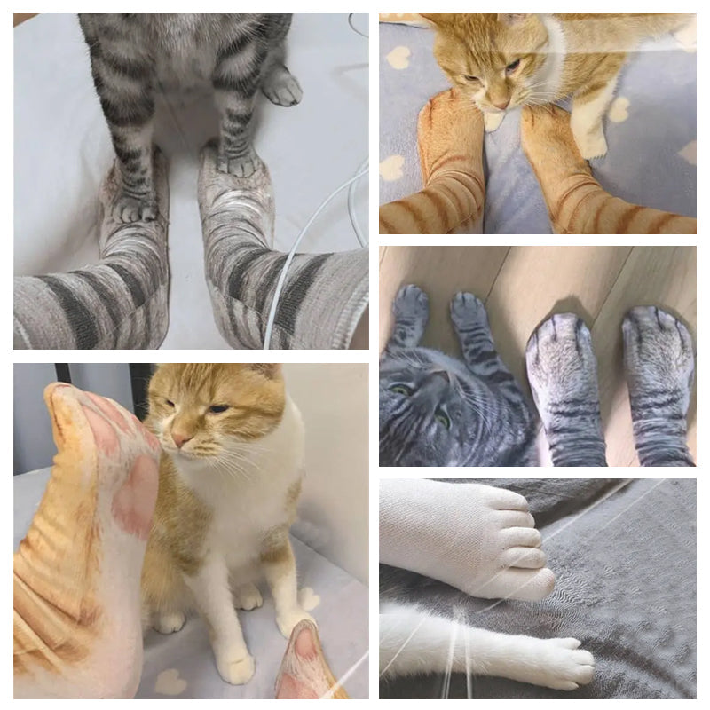 Avtoit | 3D Print Novelty Paw Socks
