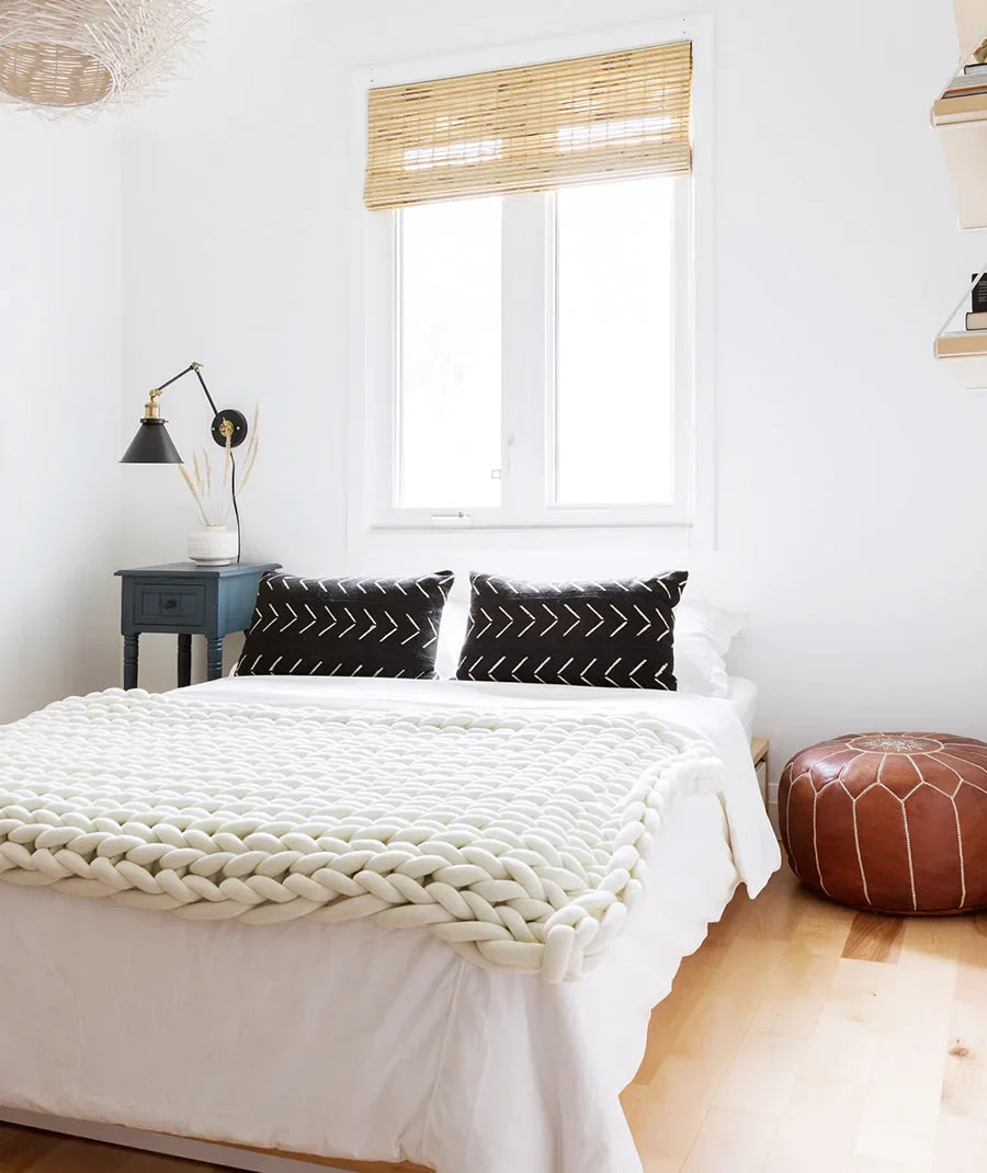 Avtoit | Chunky Knit Handmade Weighted Throw – Ultra-Cozy & Stylish Blanket