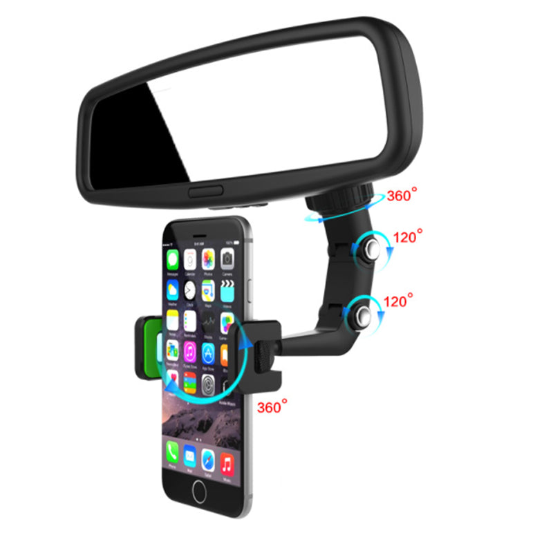 Avtoit | Multifunctional rearview mirror phone holder