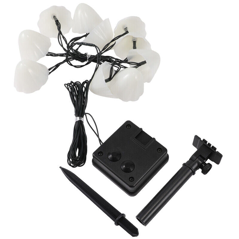 Avtoit | LED Solar String Lights Ground Stake Mushroom Lights