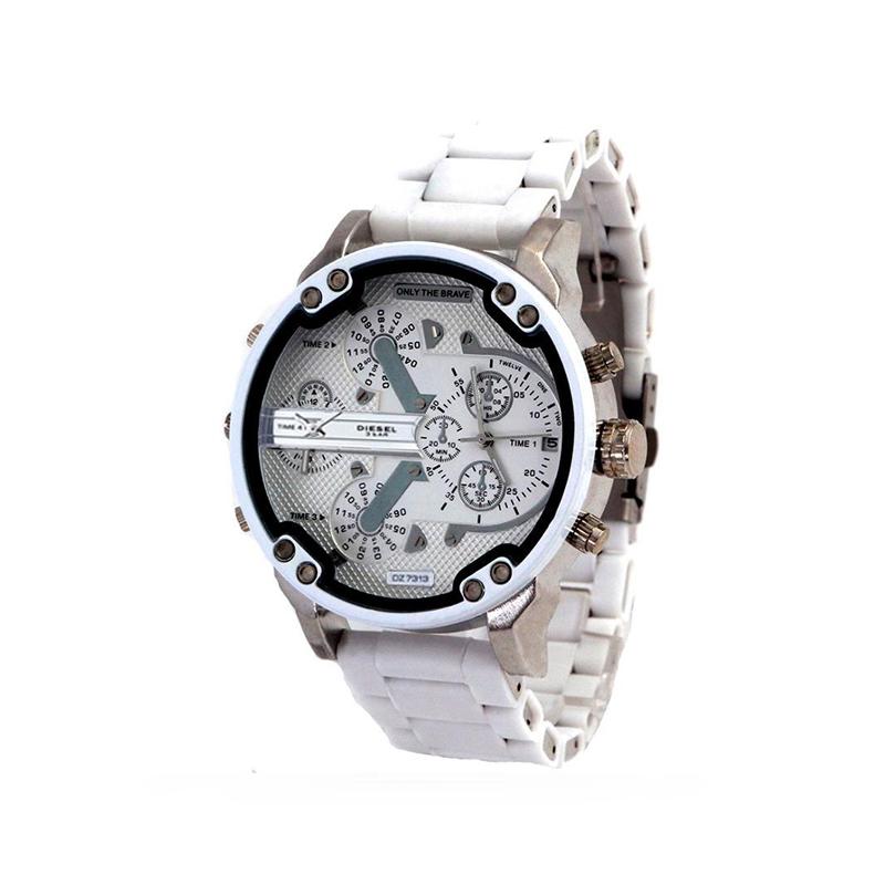 Stainless Steel Chronograph Quartz Watch with 10 m Water Resistance