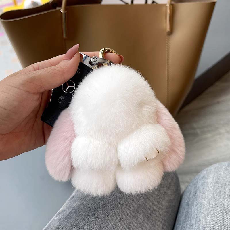 Avtoit | Handmade Soft Bunny PomPom Keychains (Boxed Edition)