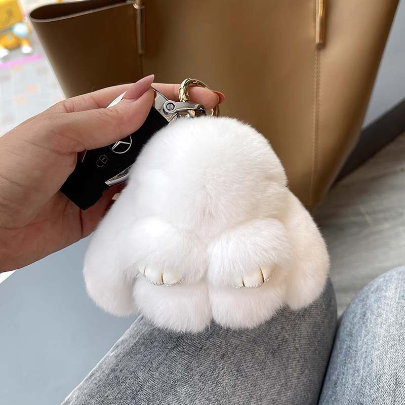 Avtoit | Handmade Soft Bunny PomPom Keychains (Boxed Edition)