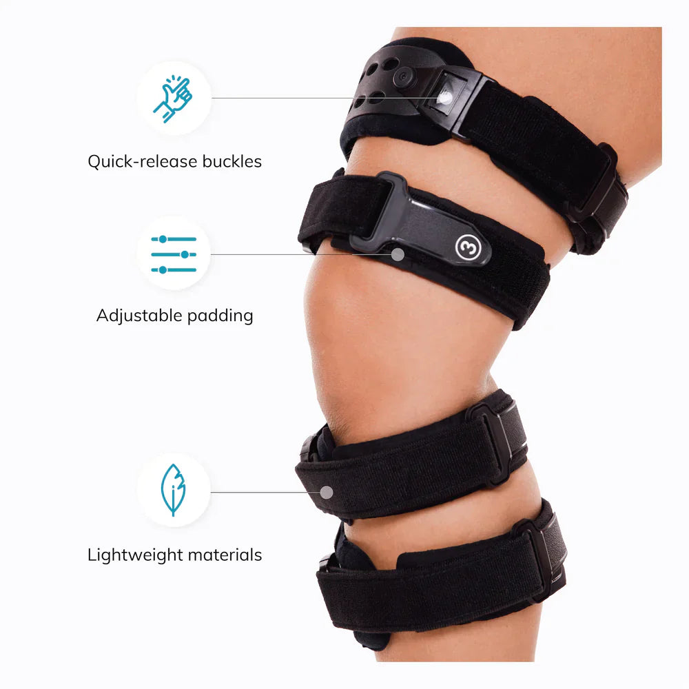 Avtoit | Osteoarthritis Unloader Knee Brace – Medial & Lateral Support for Bone-on-Bone Arthritis Relief