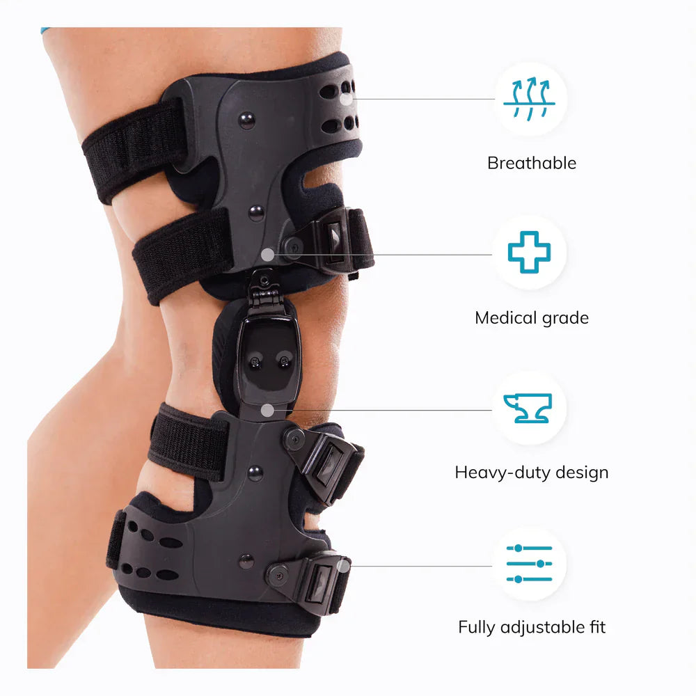 Avtoit | Osteoarthritis Relief Knee Brace | Medial and lateral OA support for bone-on-bone arthritis pain