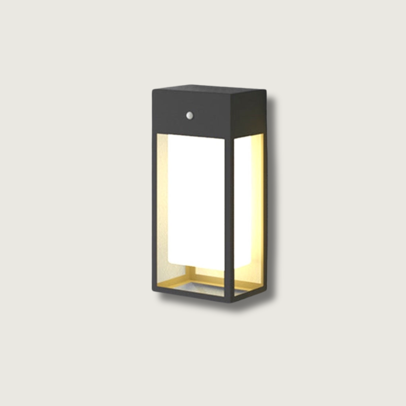 Avtoit | SolarAura – Smart Solar Wall Lamp for the Garden