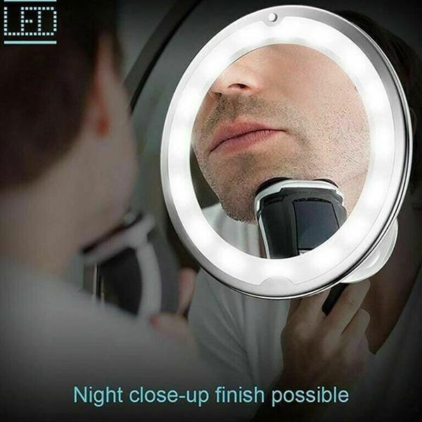 Avtoit | 10x magnification LED illuminated makeup mirror