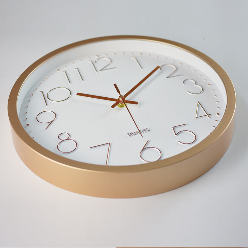 Avtoit | Simple Design 3D Silent Classroom Wall Clock 30 cm