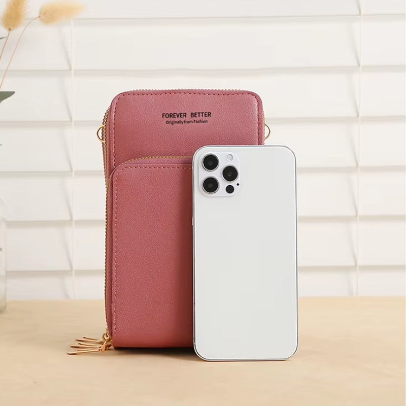 Avtoit | Leather Crossbody Phone Bag | Over-the-Shoulder Phone Bag
