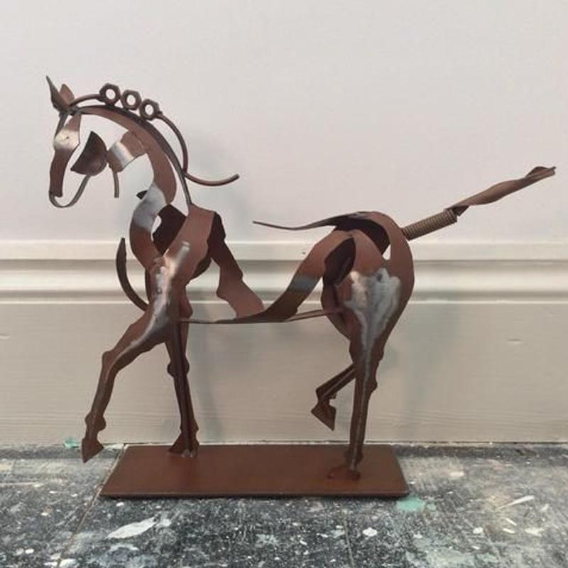 Avtoit | Handmade Adonis Metal Horse Sculpture