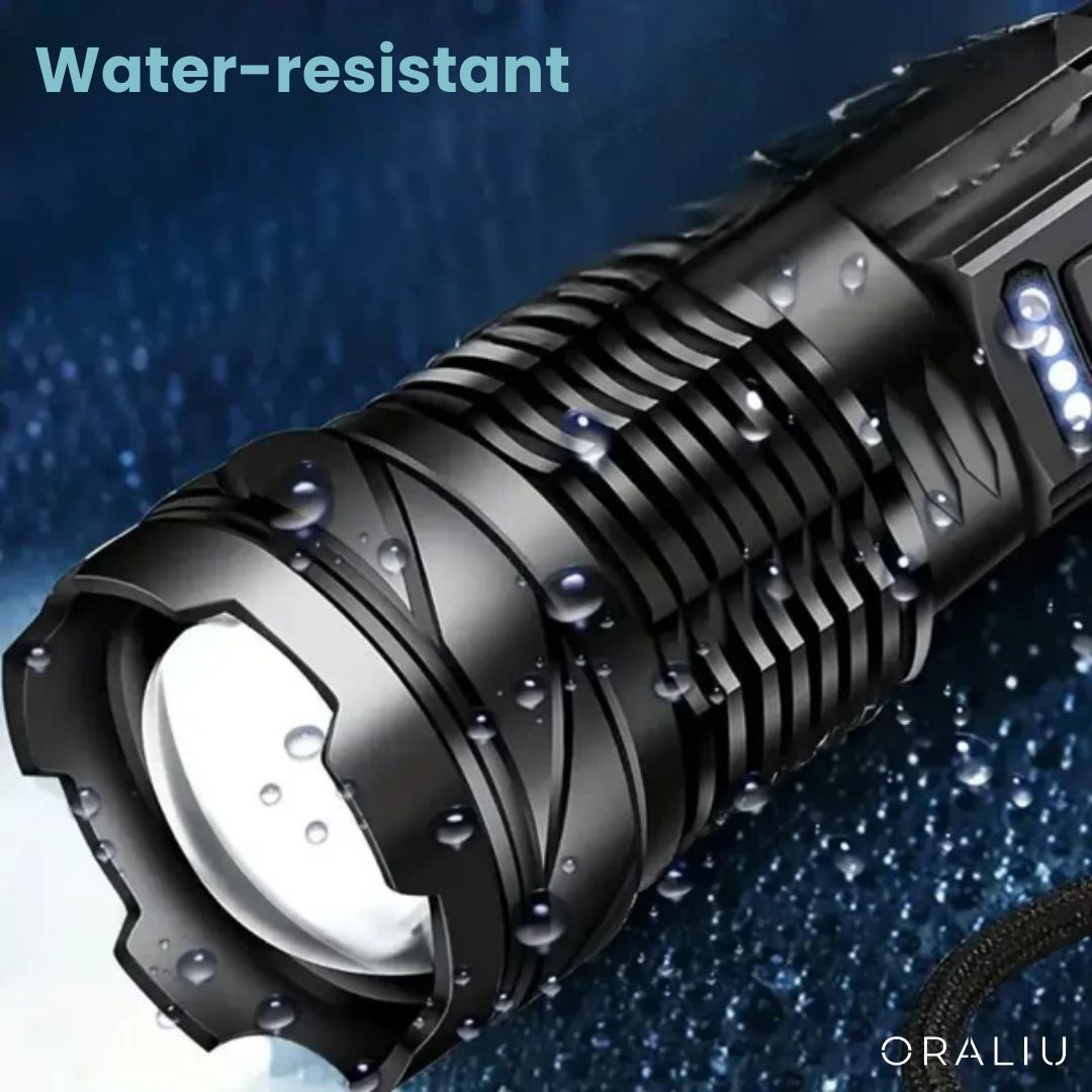 Avtoit | Zoomable LED Flashlight – 3KM Range, Ultra Bright & Durable