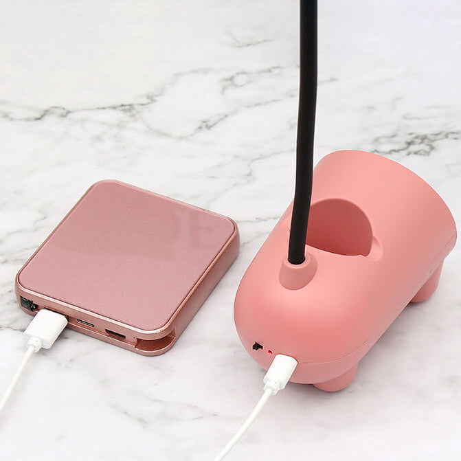 Avtoit | Creative LED Touch Lamp with Pen Holder | USB Charging Function | Desk Lamp | Children's Room Decor