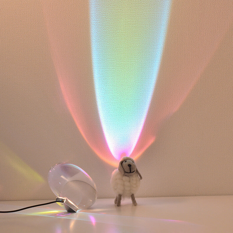 Avtoit | Creative Crystal Projection Angel Eyes LED Table Lamp