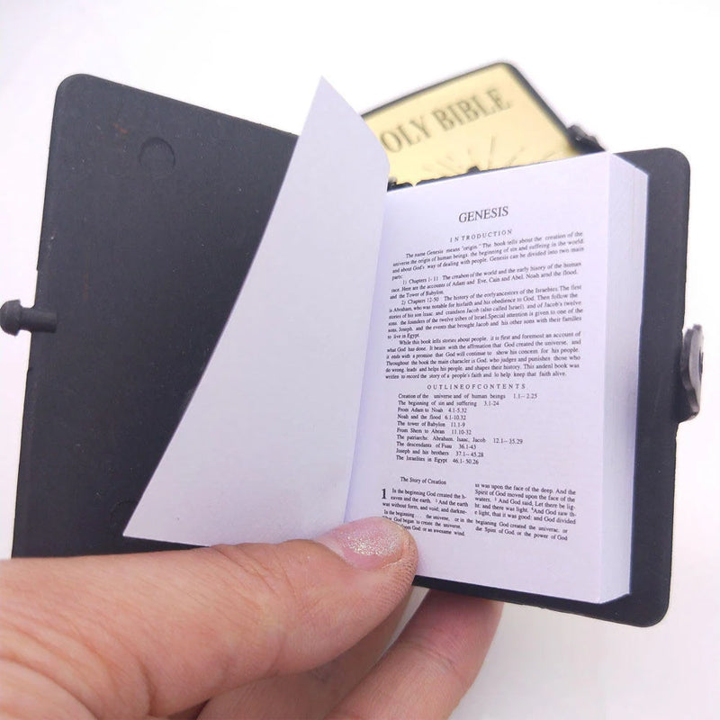 Avtoit | Mini Bible Cross Keychain
