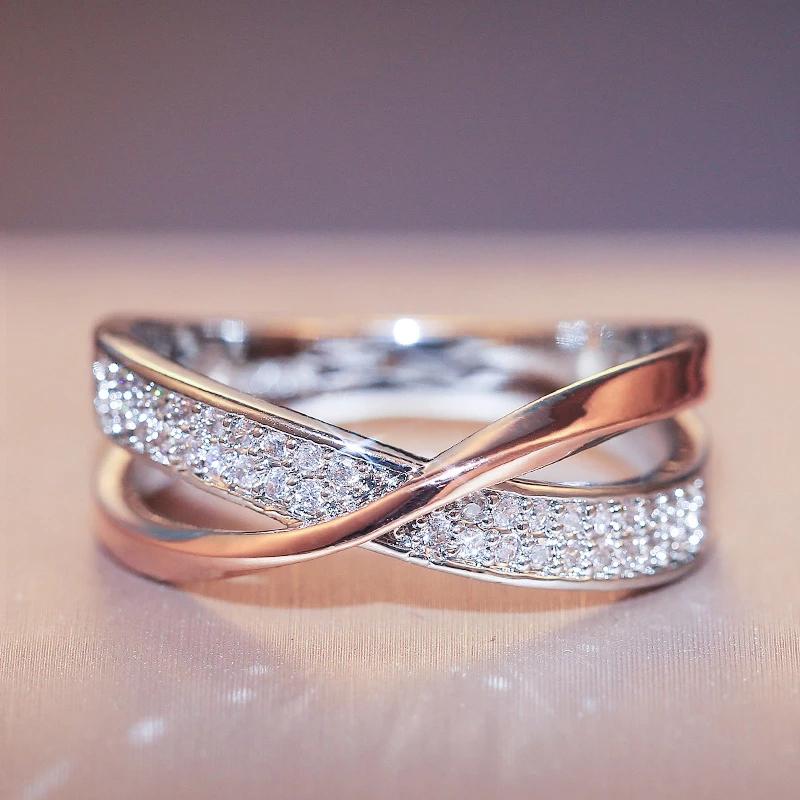 Avtoit | X Shape Cross Ring for Women