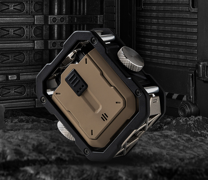 Avtoit | Mechanical Invasion - Super Core Gold Mecha Style True Wireless Bluetooth Earphones