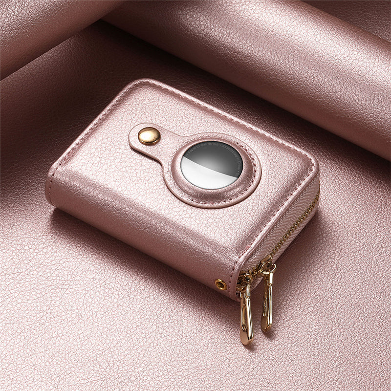 Avtoit | Intelligent AirTag-Zip RFID Leather Wallet