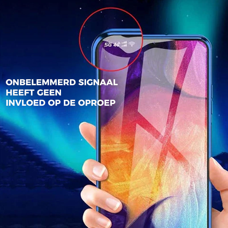 Avtoit | Magnetic Tempered Glass Dual-Sided Phone Case for Samsung