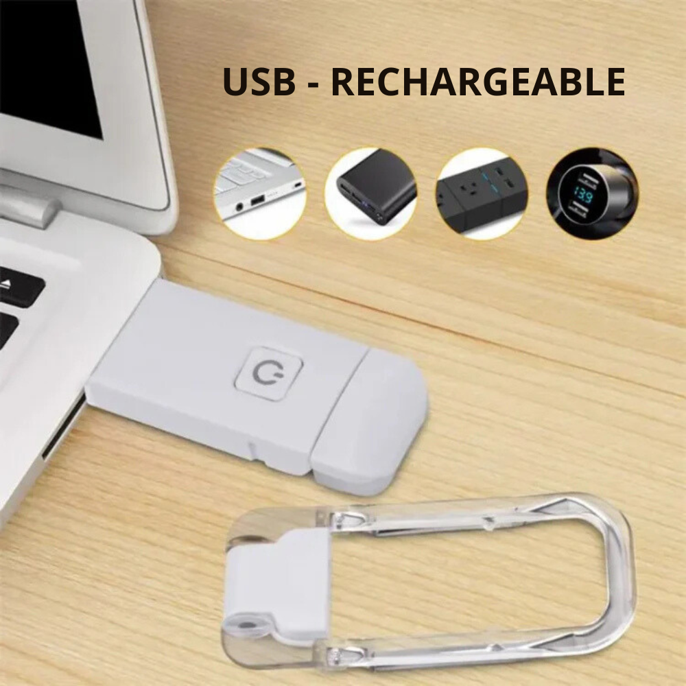 Avtoit | Book Reading Lights - Adjustable LED Clip-on Rechargeable Book Light, USB Powered for Reading in Bed, Best for Bookworms and Kids