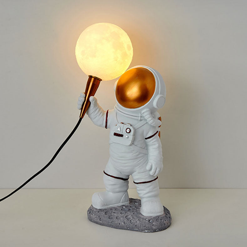 Avtoit | CosmoBuddy Astronaut Wall Lamp | Creative Design | Resin & ABS | LED Bedroom Light