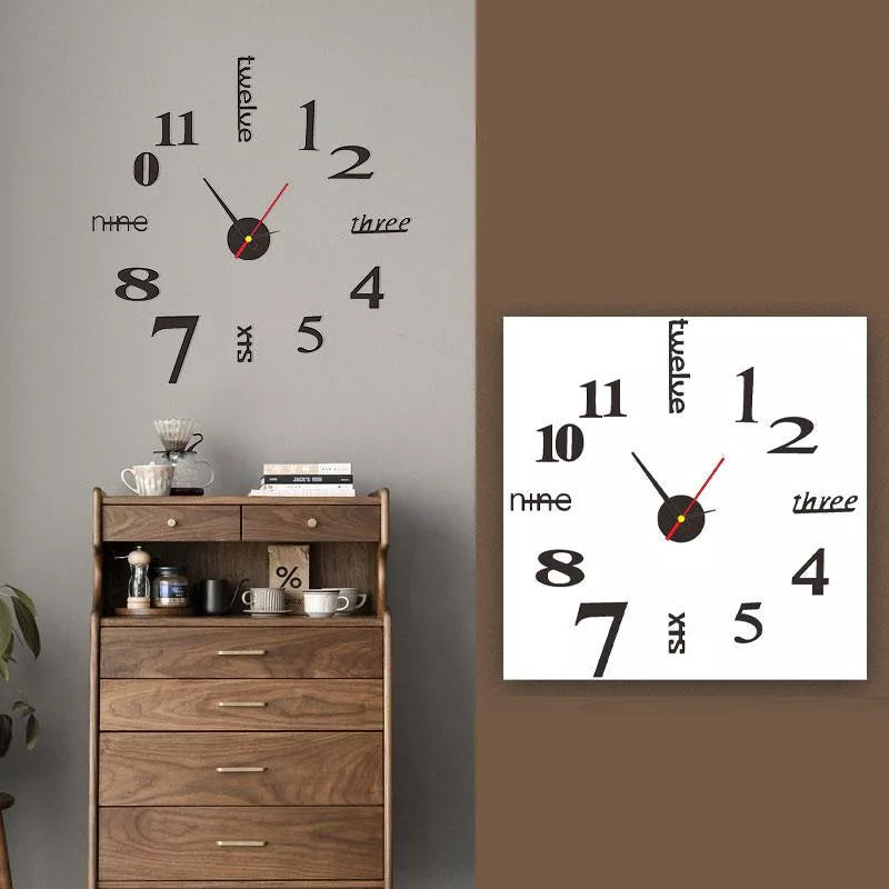 Avtoit | Modern DIY Screwless Wall Clock