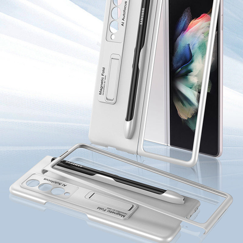 Avtoit | Fashion Kickstand Case with Pencil Slot for Samsung Galaxy Z Fold 3