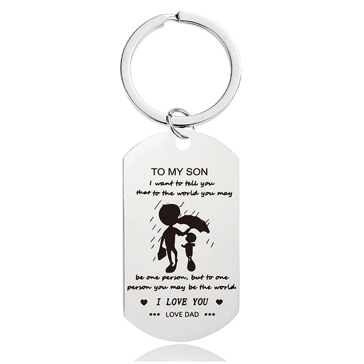 Avtoit | Mother's Day Engraving Metal Keychain with Box