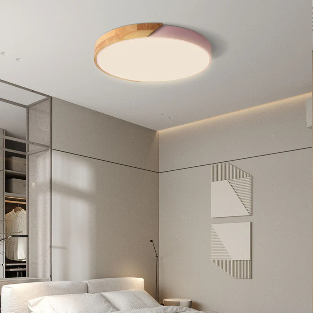 Avtoit | Delos – Scandinavian Wooden LED Ceiling Light | Modern Energy-Efficient Interior Lighting